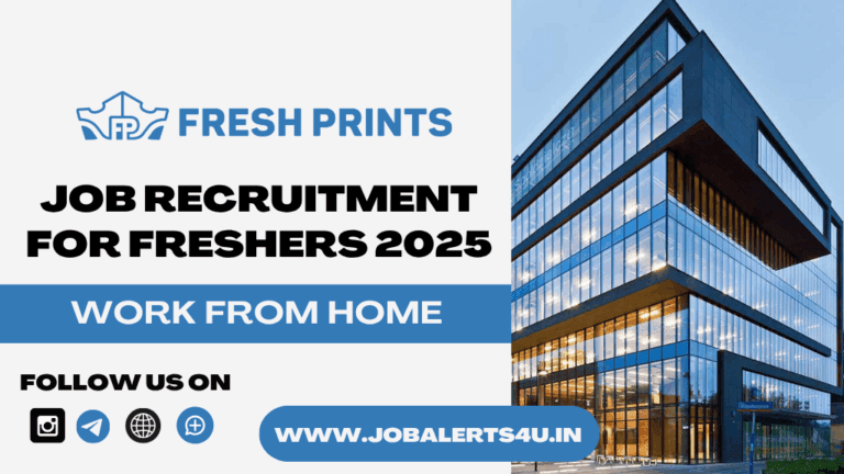 Fresh Prints Recruitment 2025