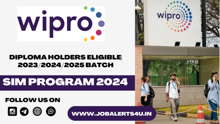 Wipro SIM Program 2024