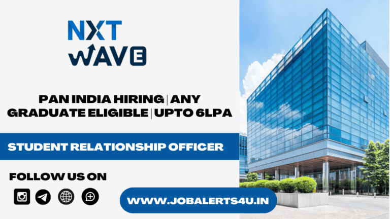 Nxtwave Hiring For Student Relationship Officer