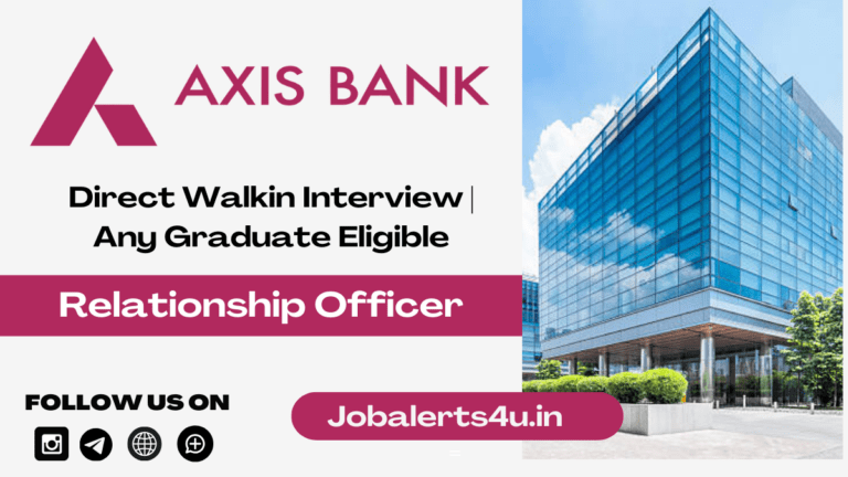 Axis Bank Direct Interview
