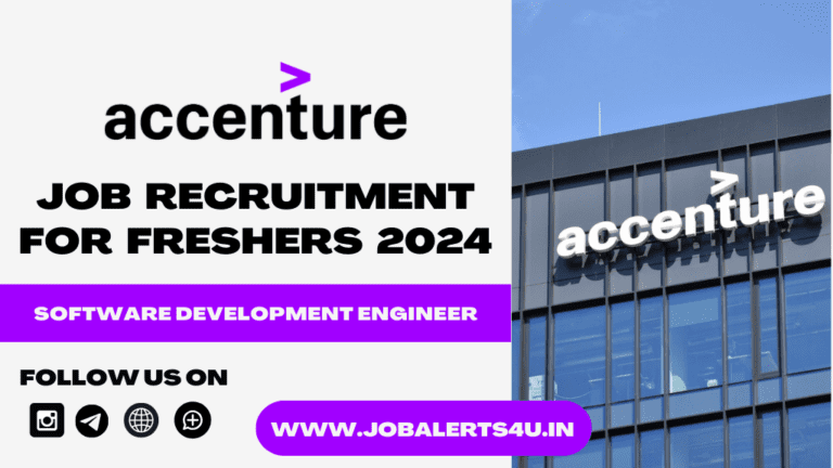 Accenture Hiring For Software Development Engineer Role 2024