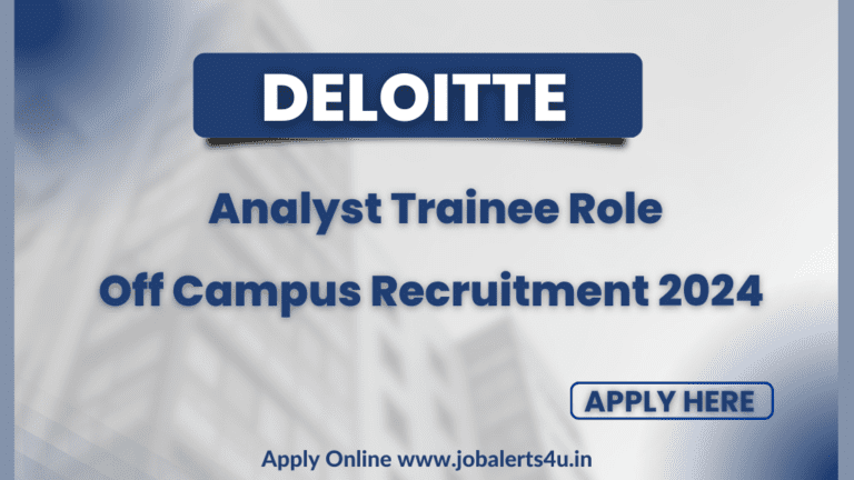 Deloitte Recruitment 2024