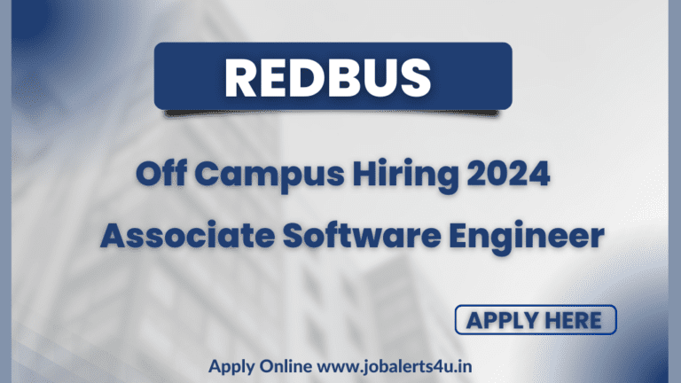 RedBus Recruitment 2024