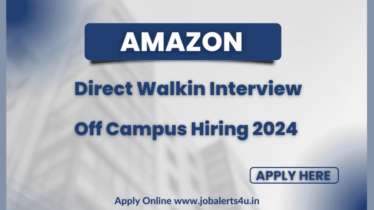 Amazon Recruitment 2024