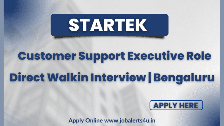 Startek Recruitment