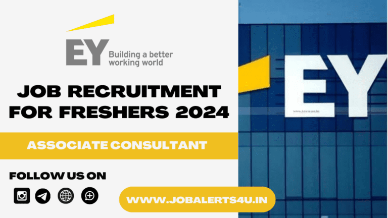 EY Recruitment For Associate Consultant Role 2024