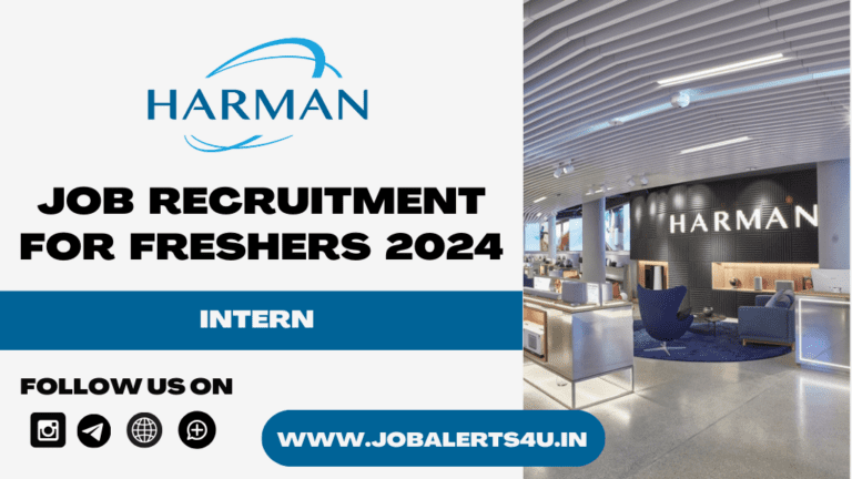 Harman Internship Drive 2024 | Intern Trainee Role