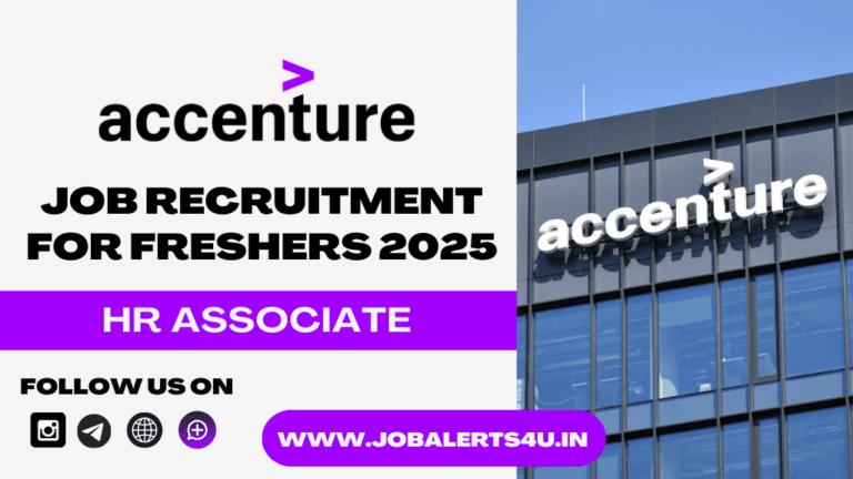 Accenture Hiring 2024 For HR Associate Role