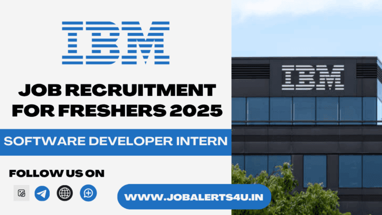 IBM Hiring For Software Engineer Intern 2025