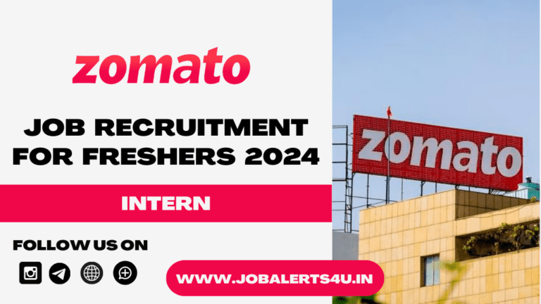 Zomato Hiring For Intern Role 2024