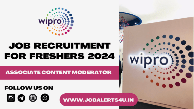Wipro Hiring For Associate Content Moderator Role 2024