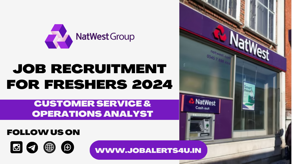 Natwestgroup Hiring For Customer Service & Operations Analyst Role 2024