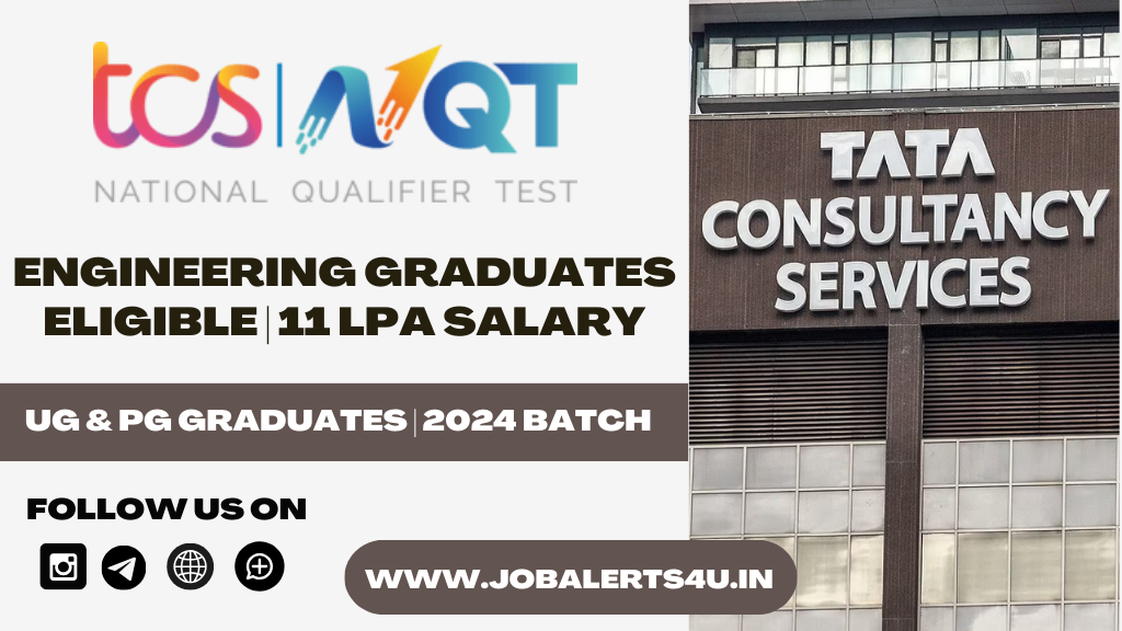 TCS Hiring Freshers Engineering Graduates 2024