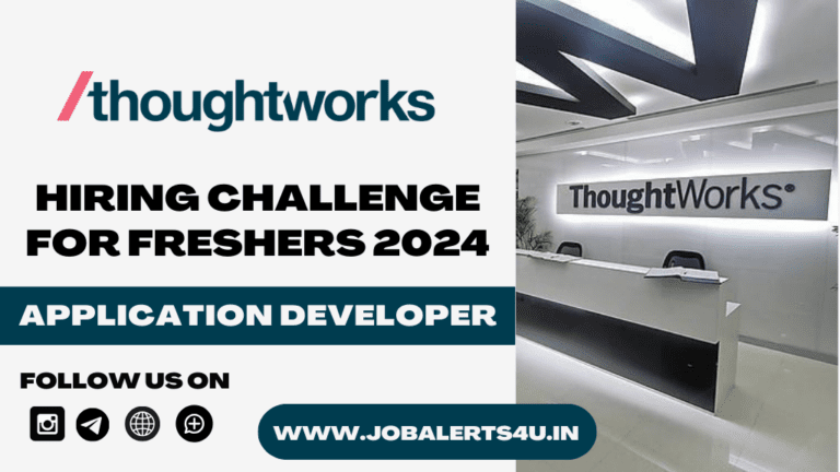 Thoughtworks Hiring Challenge For Developer Role 2024