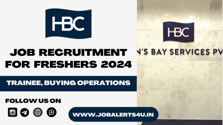 HBC Hiring For Trainee, Buying Operations Role 2024