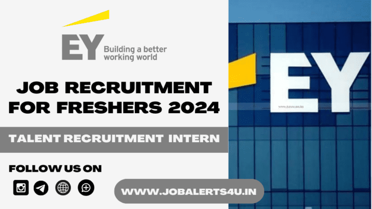 EY Hiring For Talent recruitment Intern Role 2024