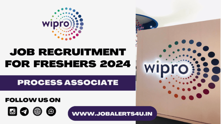Wipro Hiring For Process Associate Role 2024