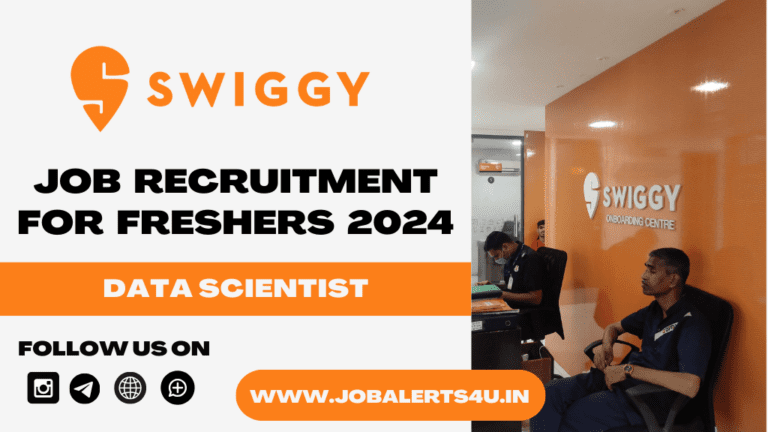 Swiggy Recruitment For Data Scientist Role