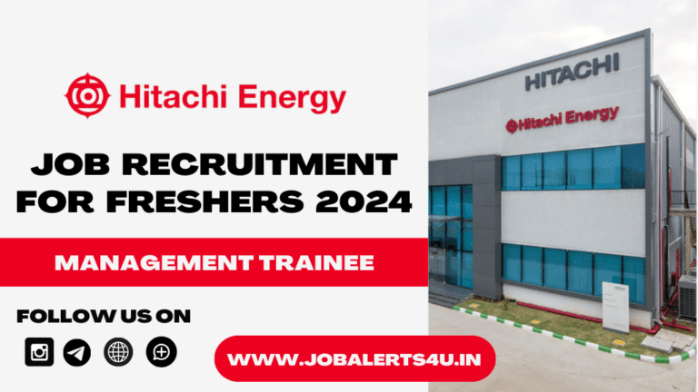 Hitachi Energy Recruitment For Management Trainee Role 2024