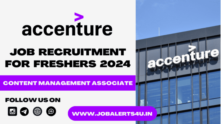 Accenture Hiring For Content Management Associate Role 2024