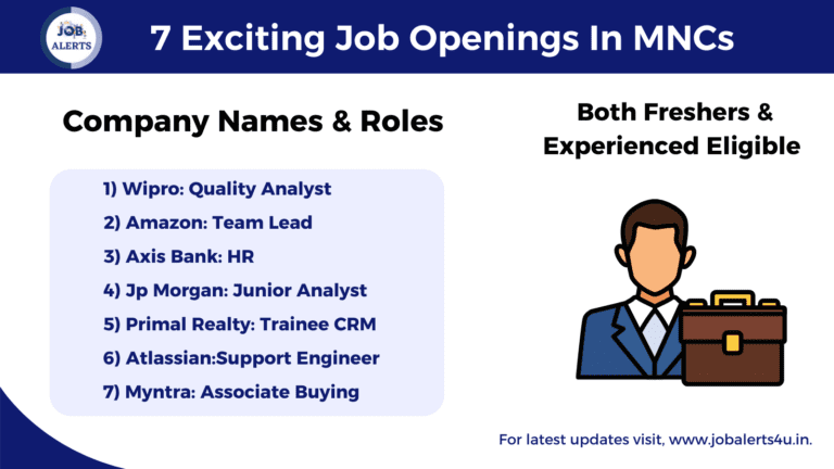 7 Exciting Job Openings to Kickstart Your Career in 2024