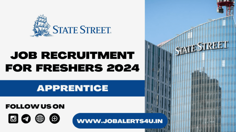 State Street Recruitment For Apprentice Role 2024