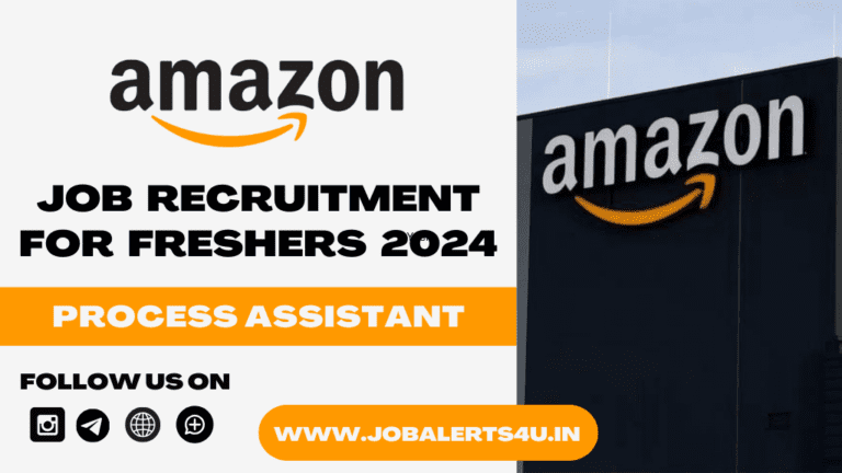 Amazon Hiring For Process Assistant Role 2024