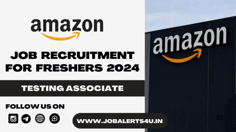 Amazon Hiring For Testing Associate Role 2024