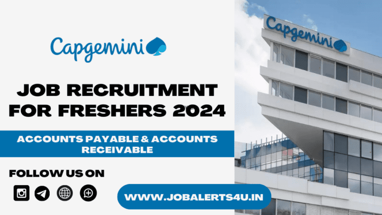 Capgemini Hiring For Finance Roles 2024