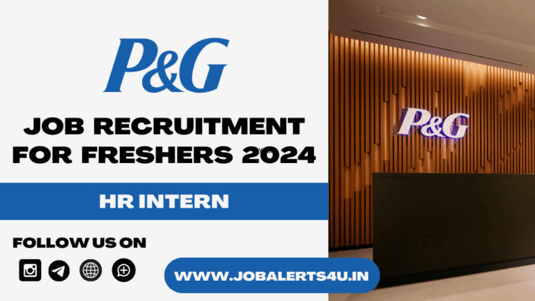 P&G Hiring For HR Intern Role 2024