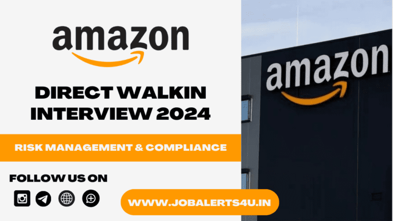 Amazon Walkin Interview For Investigation Specialist