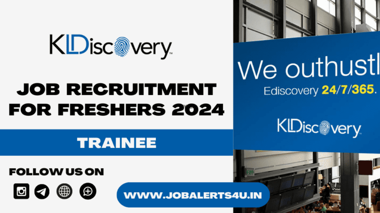 KLDiscovery Hiring For Trainee Role 2024
