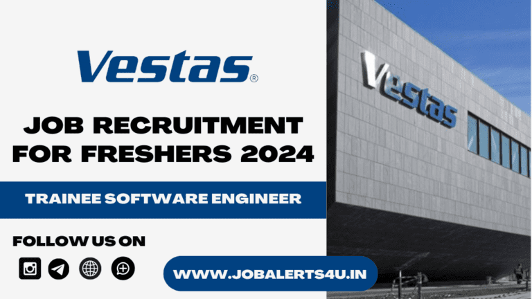 Vestas Recruitment For Trainee Software Engineer Role 2024