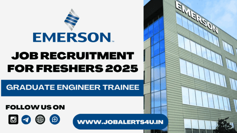 Emerson Recruitment 2025