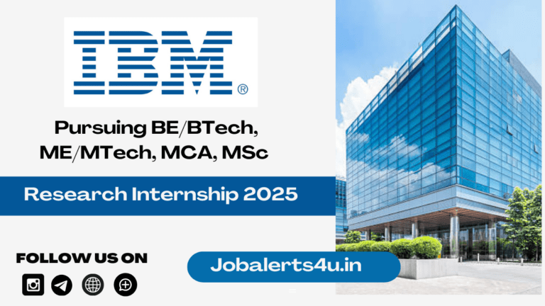 IBM Research India Internship 2025