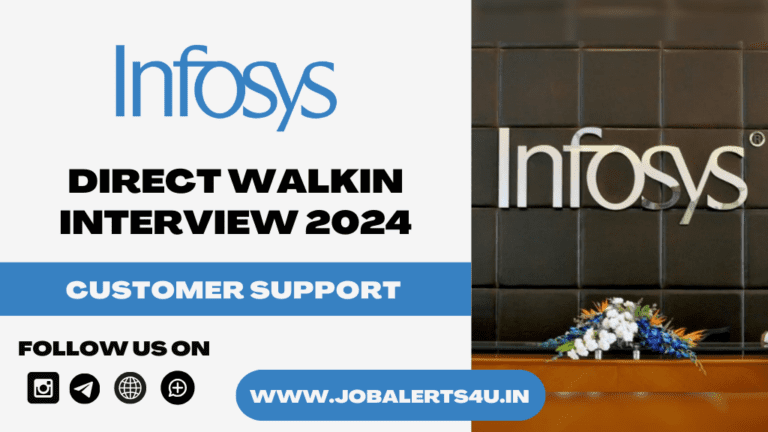 Infosys BPM Walkin Interview For Customer Support Role 2024