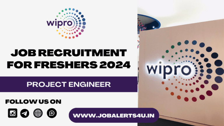 Wipro Hiring For Project Engineer 2024