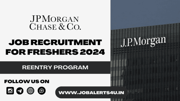 JPMorgan Chase ReEntry Program 2025