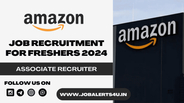 Amazon Hiring For Associate Recruiter 2024