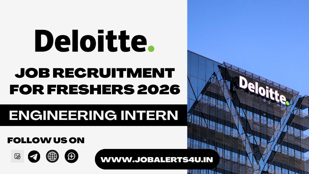 Deloitte Hiring For Engineering Intern 2026