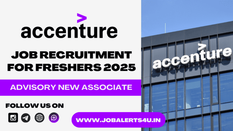 Accenture is Hiring Advisory New Associate 2025