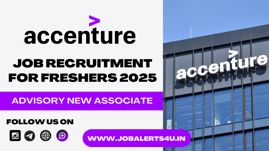 Accenture is Hiring Advisory New Associate 2025