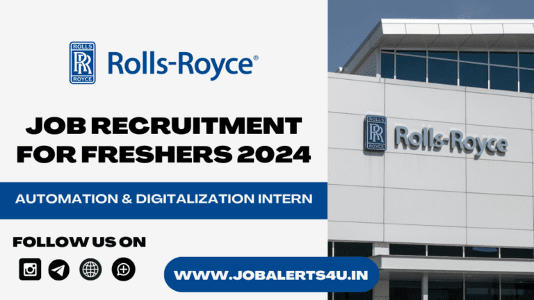 Rolls Royce Hiring For Interns 2024