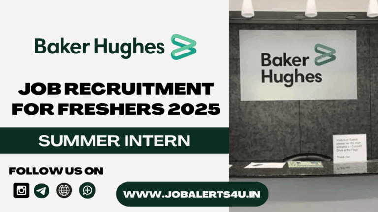 Baker Hughes Summer Internship 2026
