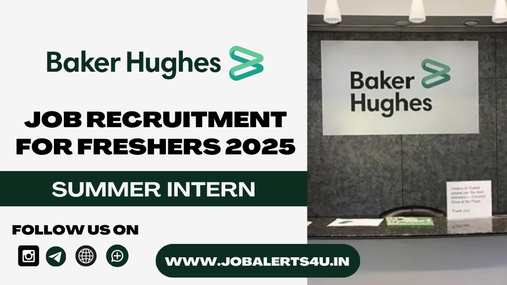 Baker Hughes Summer Internship 2026