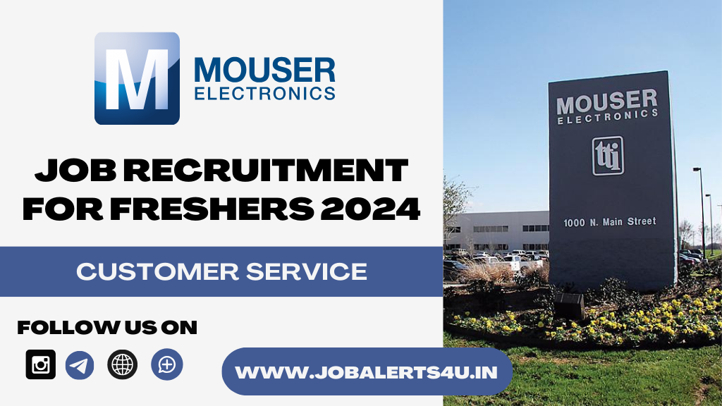 Mouser Electronics Hiring For Customer Service 2024