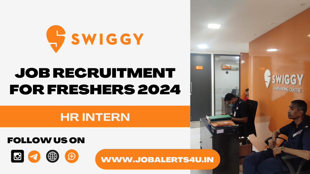 Swiggy Hiring For HR Intern 2024