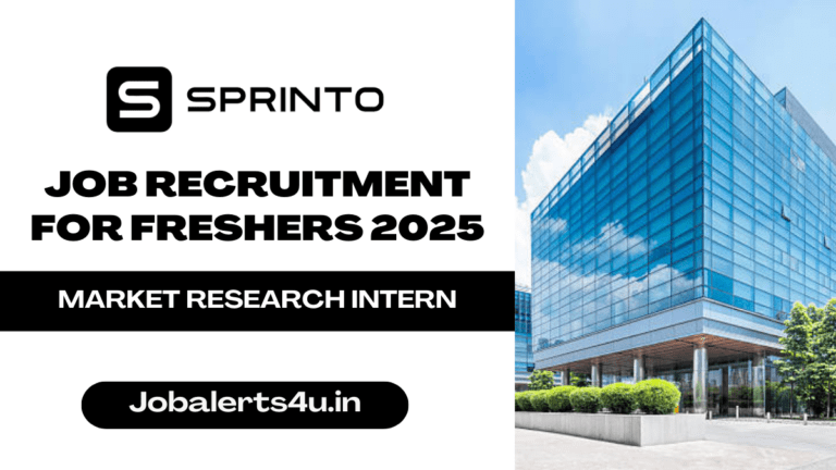 Sprinto is Hiring Market Research Intern 2025