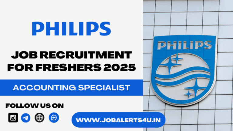 Philips is Hiring Accounting Specialist 2025