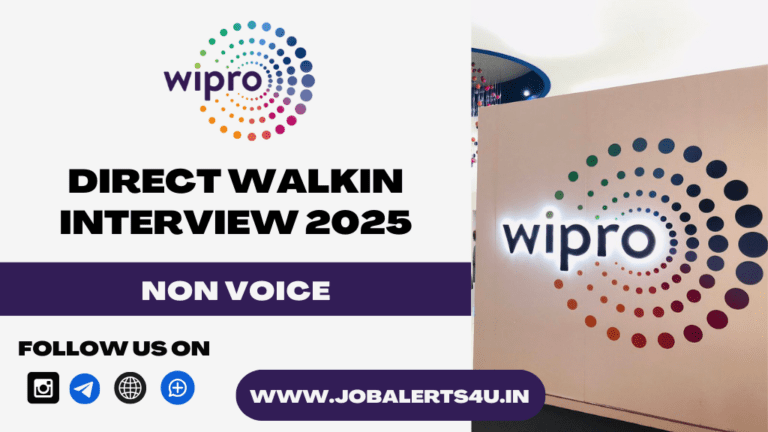 Wipro Walkin Interview 2025